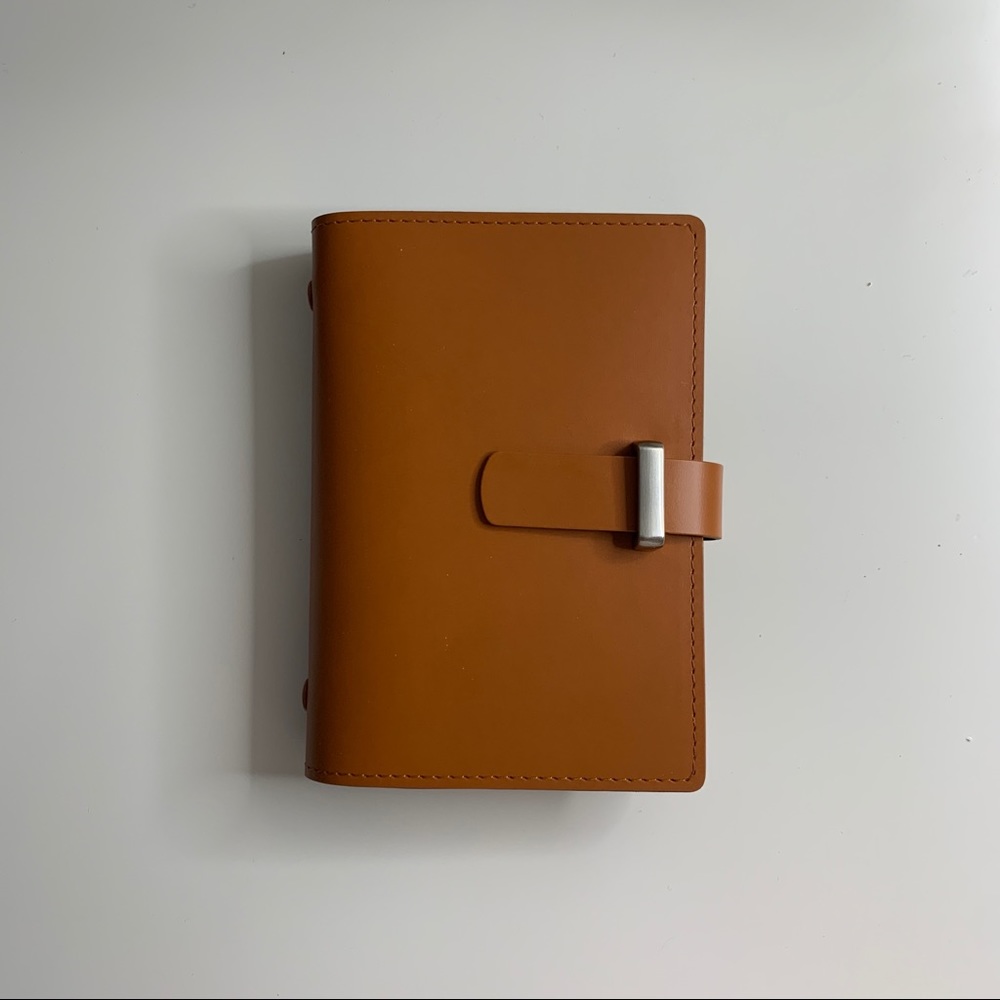 Bey-Berk Leather Agenda in Pocket Size